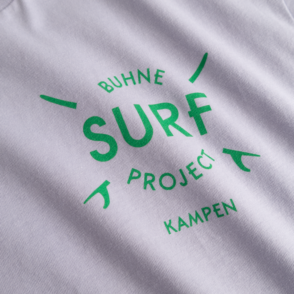 BU16 T-Shirt Flock Kreuz grün Unisex