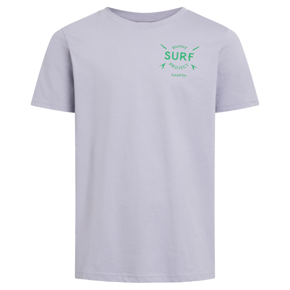 BU16 T-Shirt Flock Kreuz grün Unisex