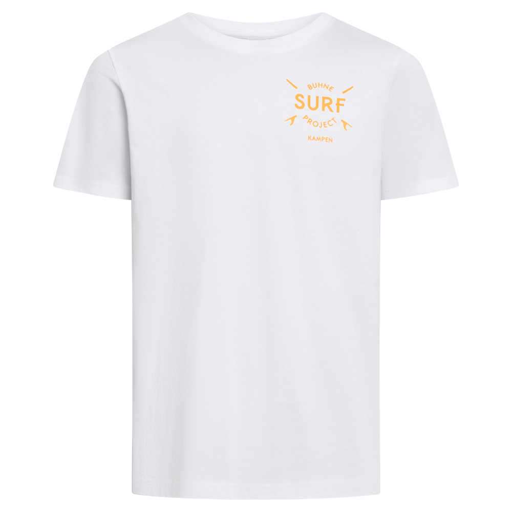 BU16 T-Shirt Kreuz Logo orange Unisex