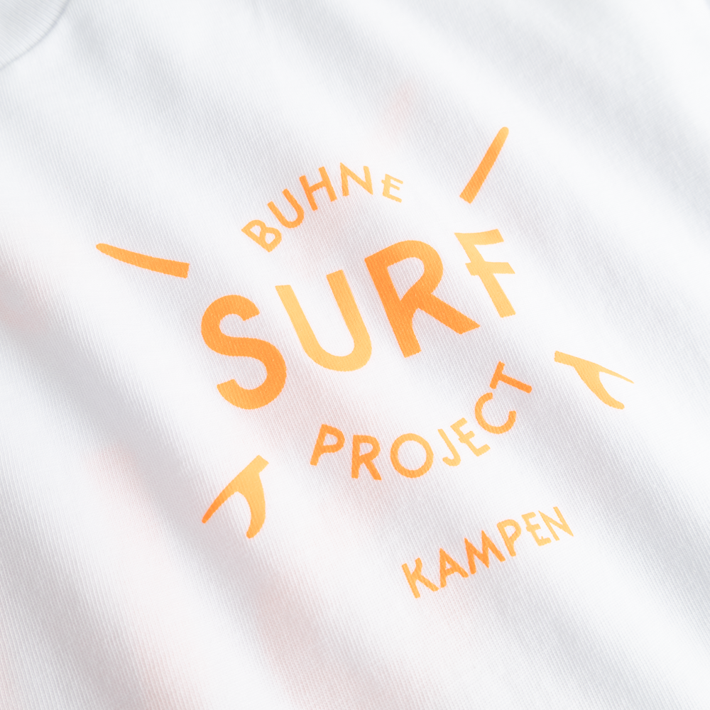 BU16 T-Shirt Kreuz Logo orange Unisex