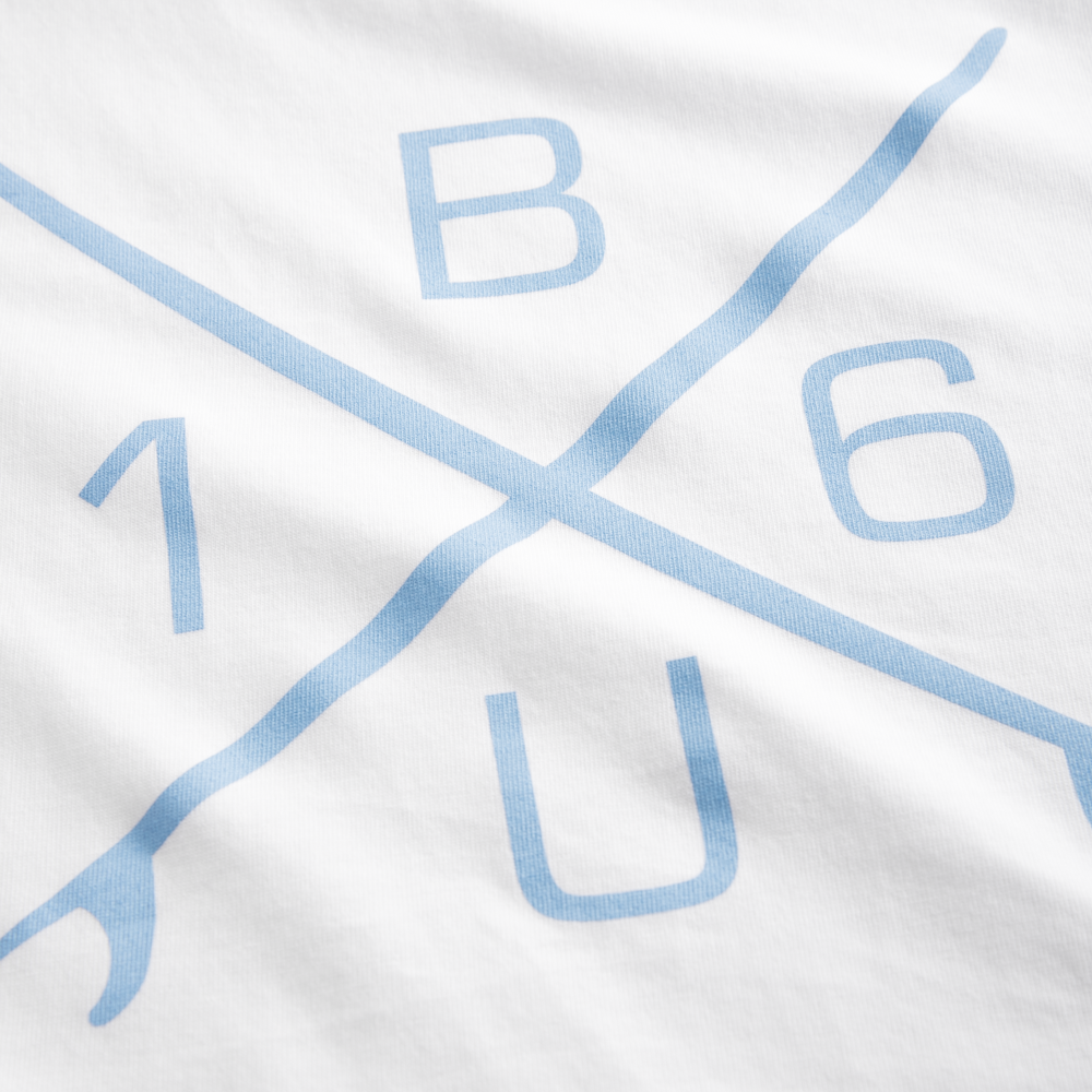 BU16 T-Shirt 'BU16 Kreuz' Damen