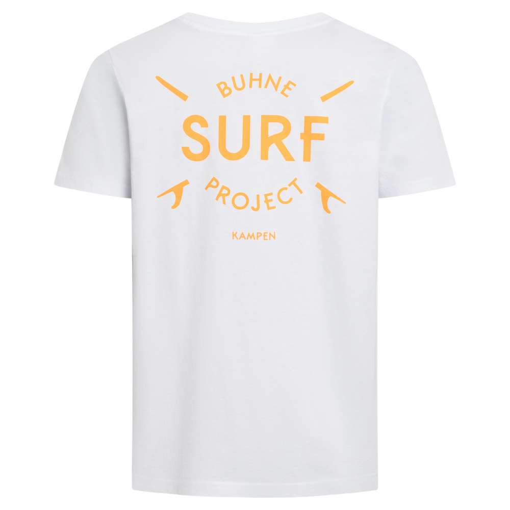 BU16 T-Shirt Kreuz Logo orange Unisex