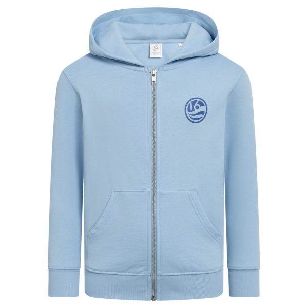 BU16 Patch Royal Zip-Hoodie Kids
