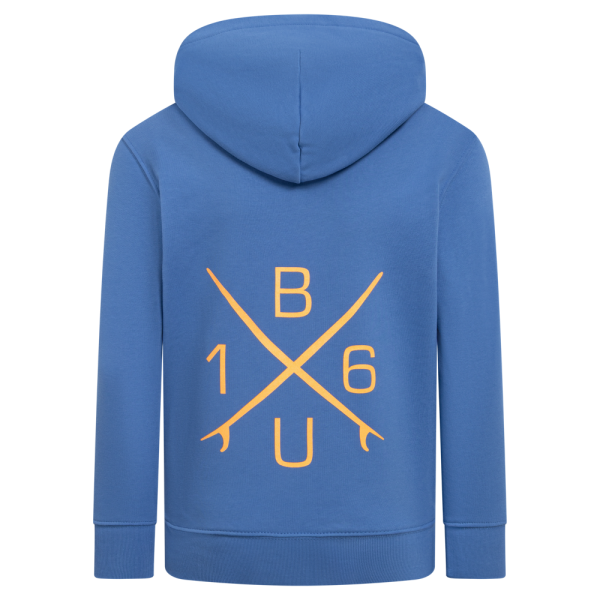 BU16 Unisex Hoodie Kreuzlogo orange
