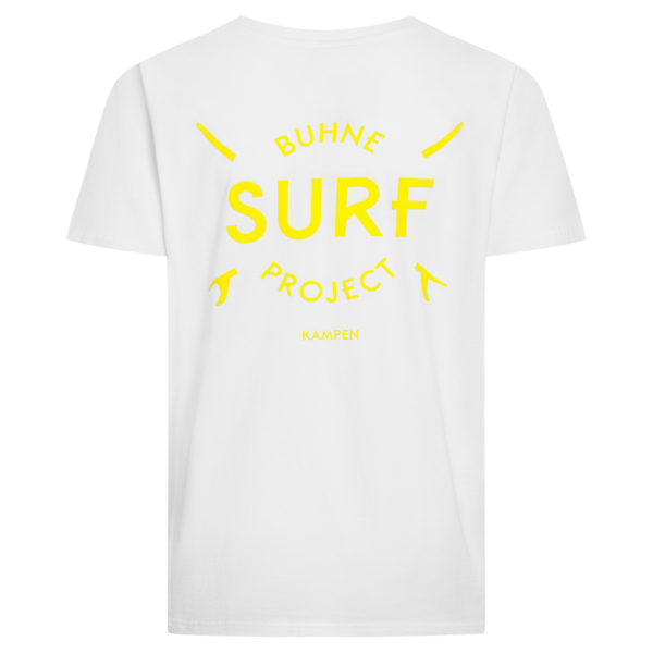 T-Shirt Unisex 'Surf Project' gelb
