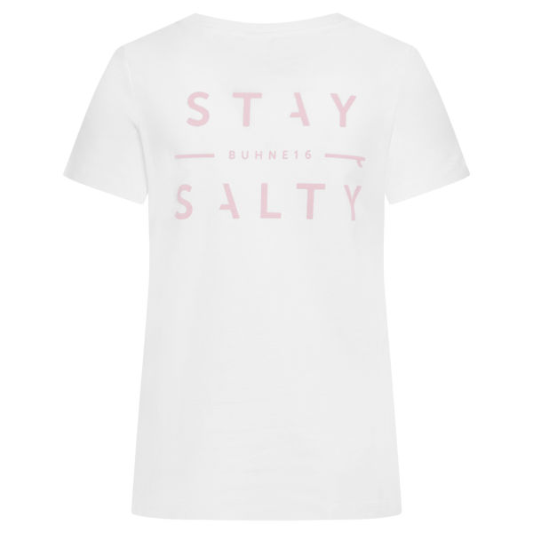 T-Shirt Damen 'BU16 Stay Salty' rosa